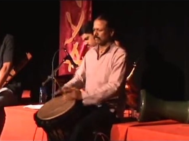 Solo jembe performance by Ashok-video